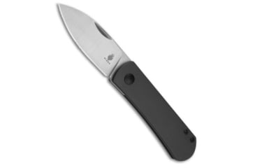 Image of Kizer Kizer Ray Laconico Yorkie Double Detent Knife Black Aluminum 2.5" Stonewash, Black, Nitro-V, adult, BHQ-206172