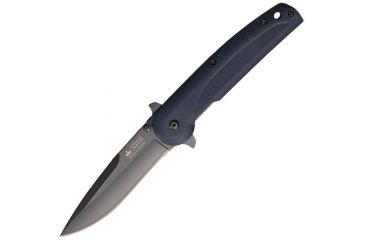 Image of Kizlyar Biker Linerlock, Gray TiNi, Knife KK0142