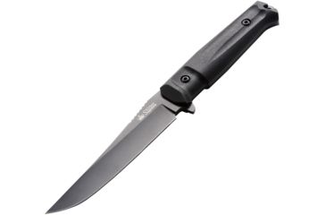 Image of Kizlyar Croc Fixed Blade, black finish AUS-8 stainless standard edge blade, Knife KK0009