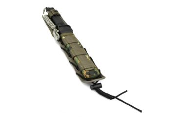 Image of Kizlyar Delta Tactical Echelon Fixed Blade Knife,6in,Satin D2 Steel Broad Tip Blade,Black Kraton Handle KK0209