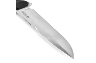 Image of Kizlyar Delta Tactical Echelon Fixed Blade Knife,6in,Satin D2 Steel Broad Tip Blade,Black Kraton Handle KK0209
