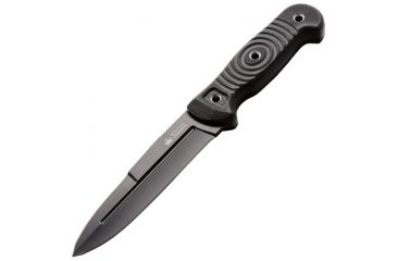 Image of Kizlyar Legion Fixed Blade, black TiNi finish D2 tool steel blade, Knife KK0023