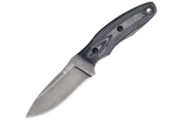 Image of Kizlyar Urban Fixed Blade, black stonewash finish, Knife KK0229