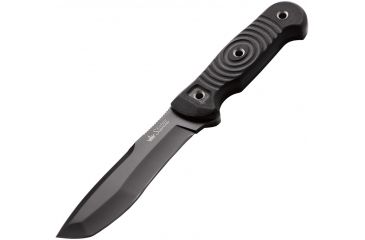 Image of Kizlyar Vendetta Fixed Blade, black TiNi finish AUS-8 stainless blade, Knife KK0220