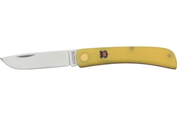 Image of Klaas Sod Buster Knife, Yellow Handle, 3 5/8in. Closed KC3134
