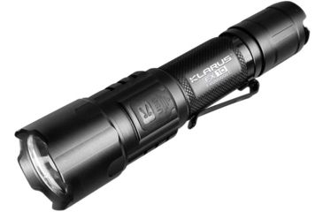 Image of Klarus FX10 1 x 18650/ 2 x CR123A/ 16340 CREE XP-L HI V3 LED Rechargeable Flashlight, 1000 Lumens, Adjustable Focus, Black, FX10