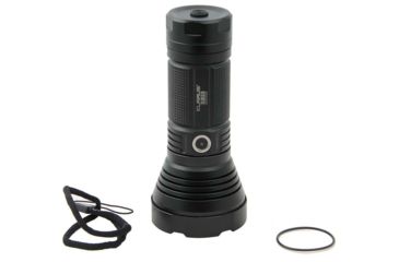 Image of Klarus G35 1-3 x 18650/ 2 x CR123A-DIM CREE XHP35 HI D4 LED Searchlight, 2000 Lumens, Black, G35