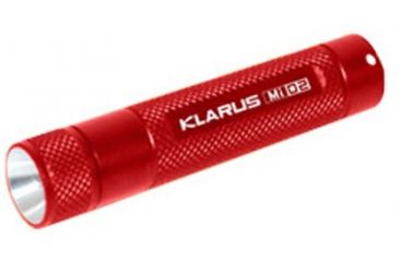 Image of Klarus Mi02 LED Flashlight with Red Finish - 13 Lumens - Uses 1 x AAA, Red MI02-RED