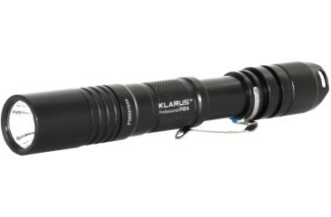 Image of Klarus P2A LED Flashlight with CREE XP-G R5 LED 245 Lumens - Black Finish - Uses 2 x AA Batteries KLARUS-P2A