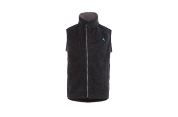 Image of Klattermusen Skoll Durable Wool Vest - Mens, Charcoal, Large, 20622M81-980-L