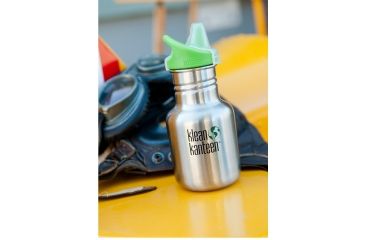Image of Klean Kanteen 12 oz Kid Kanteen Sippy Cup-School Bus