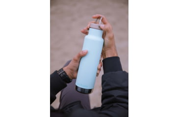 Image of Klean Kanteen Insulated Classic w/Loop Cap, 20oz, Blue Tint, 1008460
