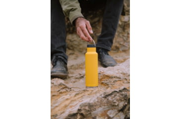 Image of Klean Kanteen Insulated Classic w/Loop Cap, 20oz, Marigold, 1008458