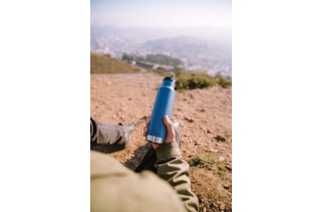 Image of Klean Kanteen Insulated Classic w/Loop Cap, 20oz, Real Teal, 1008459