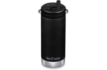 Image of Klean Kanteen Insulated TKWide w/ Twist Cap, 12oz, Black, 1008308