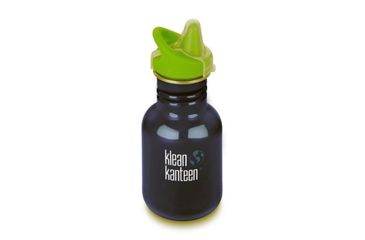 Image of Klean Kanteen Kid Classic W/ Sippy Cap, 12oz, Coastal Waters, Coastal Waters, 18/8 Stainless Steel, Polyprop, KK-43977