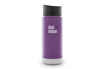 Image of Klean Kanteen Stainless Steel Wide Insulated Kanteen w/ Loop Cap-Wild Grape-16 oz