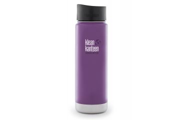 Image of Klean Kanteen Stainless Steel Wide Insulated Kanteen w/ Loop Cap-Wild Grape-20 oz