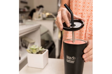 Image of Klean Kanteen Straw Lid For Pints and Tumblers, Black, 1005717