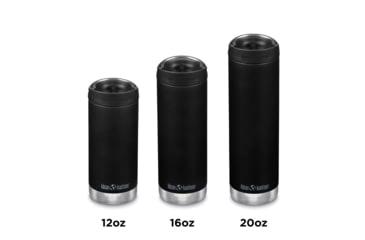 Image of Klean Kanteen TKWide w/Cafe Cap, 20oz, Black, 20oz, 1008329