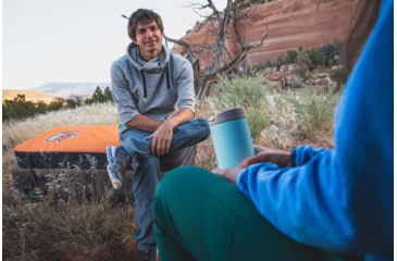 Image of Klean Kanteen TKWide w/Twist Cap, 20oz, Blue Tint, 1008330