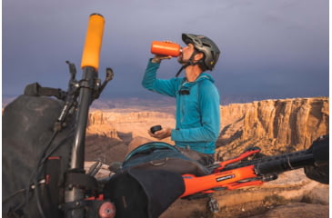 Image of Klean Kanteen Wide w/Wide Loop Cap, 40oz, Tiger Lily, 1009499