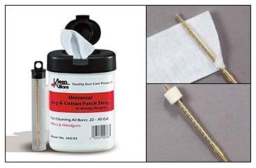 Image of Kleenbore Jagx2 Universal Jag Patch Set Covers 22 45 Caliber