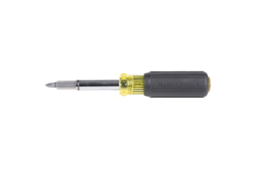 Image of Klein Tools 11in1 Magnetic Screwdriver/Nut Driver, Yellow/Black, 32500MAG