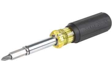 Image of Klein Tools 11in1 Magnetic Screwdriver/Nut Driver, Yellow/Black, 32500MAG