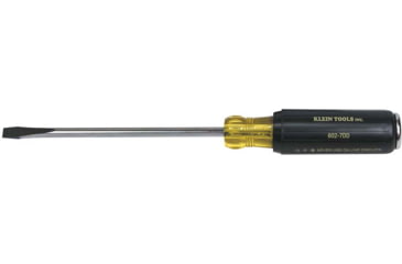 Image of Klein Tools 5/16In Keystone Demolition Driver, 7In Shank, Yellow/Black, 602-7DD