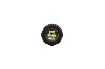 Image of Klein Tools 6in1 Multi-Bit Ratcheting Screwdriver, Stubby, Ph, Sl, Sq, Nut Bits, Black/Yellow, 32594