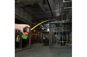 Image of Klein Tools 7.5 Meter Tape Measure, Magnetic Double-Hook, Orange/Black, 9375