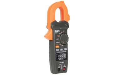 Image of Klein Tools AC/ DC Digital Clamp Meter, Auto-Ranging 400 AmP, Orange/Black, CL390