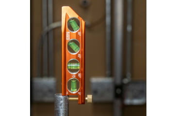 Image of Klein Tools ACCU-BEND Level, 4 Vial, Orange, 935AB4V