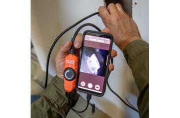 Image of Klein Tools Borescope for Android Devices, Orange/Black, ET16
