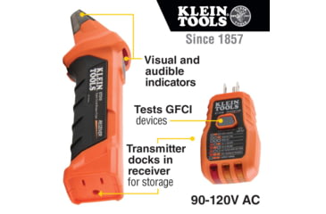 Image of Klein Tools Circuit Breaker Finder w/GFCI Outlet Tester Digital, ET310