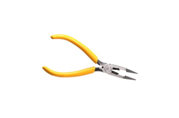 Image of Klein Tools Connector Crimping Needle Nose Pliers, 7In, Yellow, VDV026-049