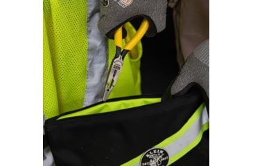 Image of Klein Tools Connector Crimping Needle Nose Pliers, 7In, Yellow, VDV026-049