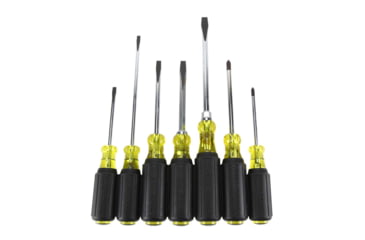 Image of Klein Tools Cushion-Grip Screwdriver Set 7-Piece, 85076
