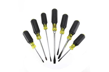Image of Klein Tools Cushion-Grip Screwdriver Set 7-Piece, 85076