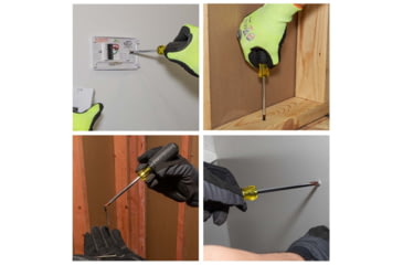 Image of Klein Tools Cushion-Grip Screwdriver Set 7-Piece, 85076