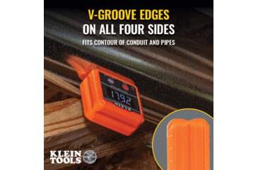 Image of Klein Tools Digital Angle Gauge and Level, Orange, 935DAG