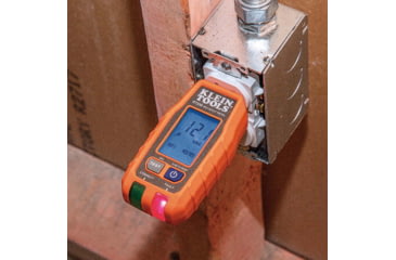 Image of Klein Tools GFCI Receptacle Tester w/LCD, Orange/Black, RT250