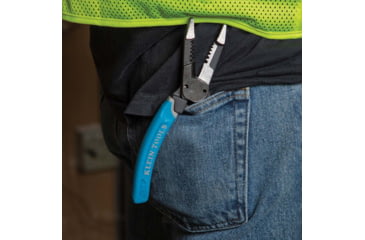 Image of Klein Tools Heavy-Duty Shear Cut Wire Stripper 8-20AWG Klein-Kurve, K12035