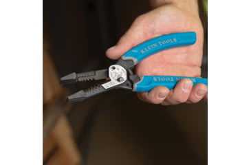 Image of Klein Tools Heavy-Duty Shear Cut Wire Stripper 8-20AWG Klein-Kurve, K12035