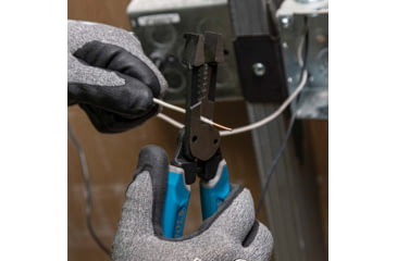 Image of Klein Tools Heavy-Duty Shear Cut Wire Stripper 8-20AWG Klein-Kurve, K12035