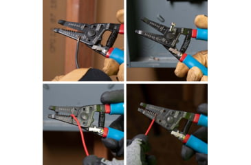 Image of Klein Tools Kurve Wire Stripper/Cutter Solid 20-30 AWG &amp; Stranded 22-32 AWG Wire Klein, 11057