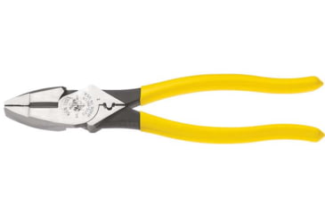 Image of Klein Tools Linemans Crimping Pliers, 9In, Yellow, D213-9NE-CR