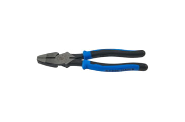 Image of Klein Tools Linemans Pliers, Journeyman Handle, 9In, Light Blue/Black, J2000-9NE