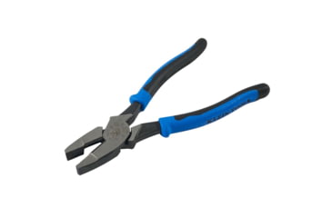 Image of Klein Tools Linemans Pliers, Journeyman Handle, 9In, Light Blue/Black, J2000-9NE